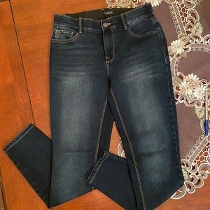 Curve Appeal Dark Wash Skinny Jeans size 2/26